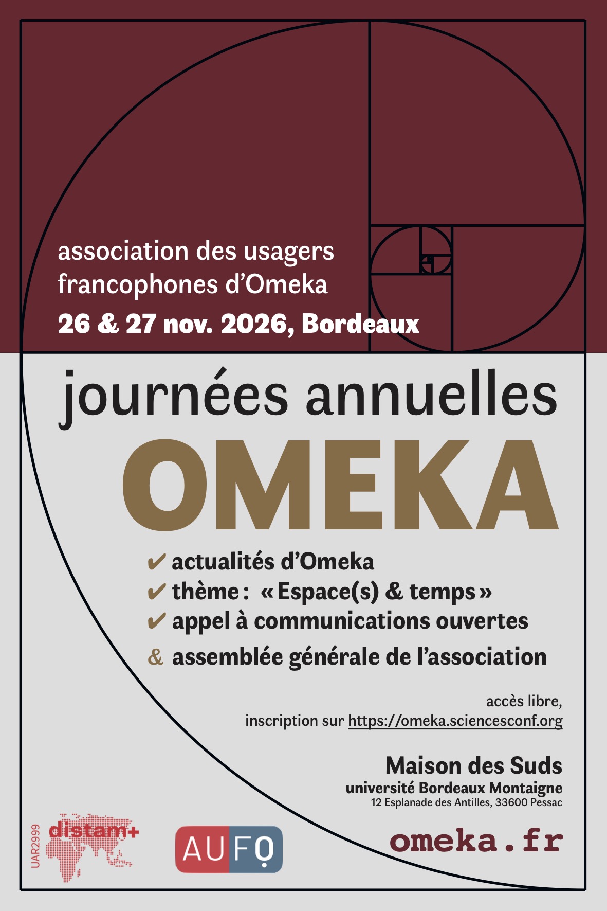 Affiche des rencontres au format PDF